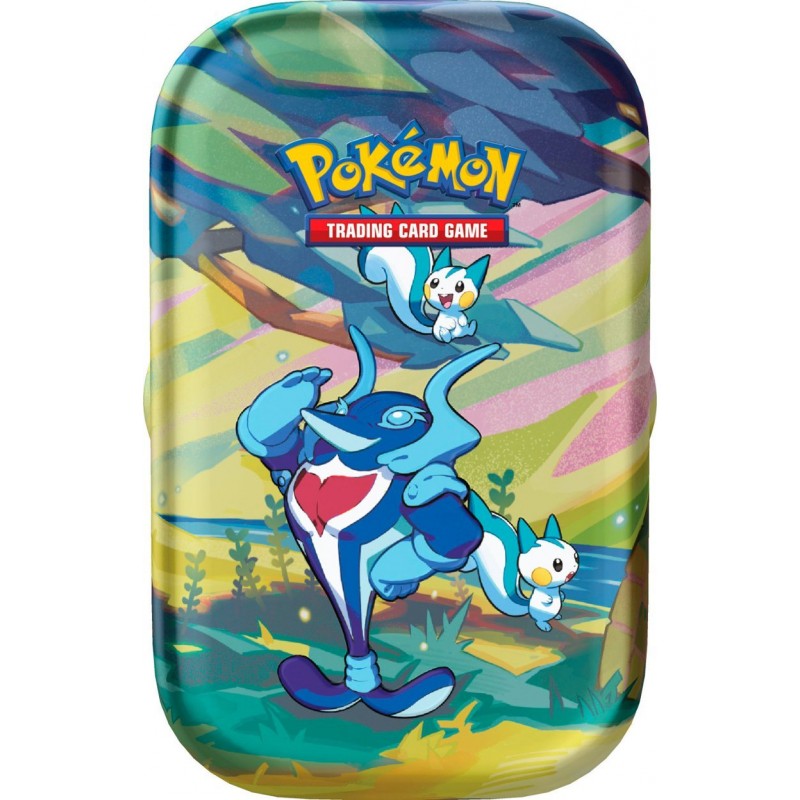 Mini Tin Pouvoir de Kanto Juin 2025. Illustration Mewtwo. - Pokemon