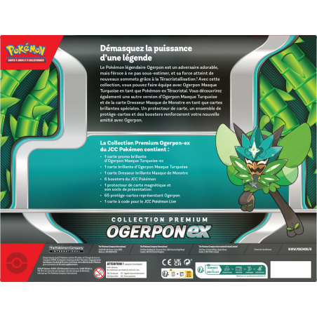 Pokémon - Collezione Premium Ogerpon EX | Rocco Giocattoli