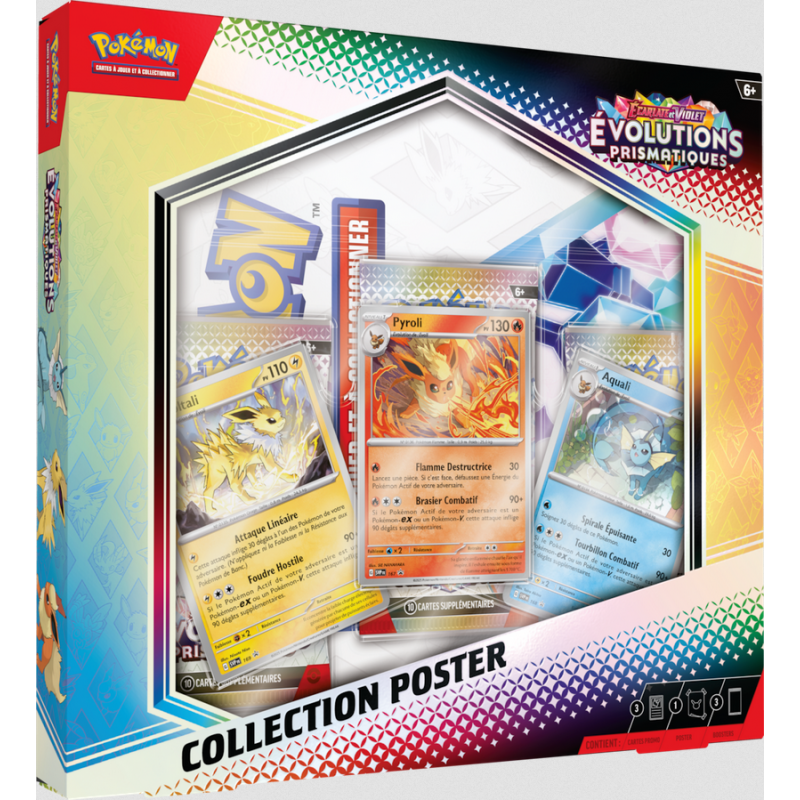 Coffret Pokémon – Ultraboost X Écarlate/Violet – 10 Cartes Prismatiques – Série Téracristal