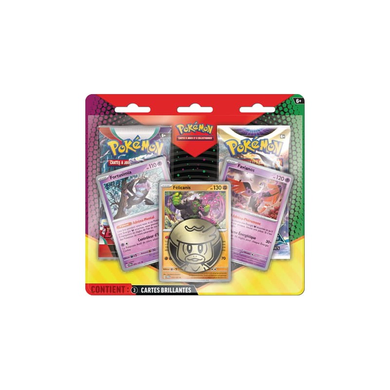 POKEMON PACK PROMO 2 BOOSTERS MARS 2025 POKEMON PACK PROMO 2 BOOSTERS MARS 2025
