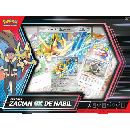 Coffret Pokémon Zacian-ex de Nabil