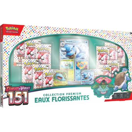 POKEMON COFFRET PREMIUM 151 EAUX FLORISSANTES