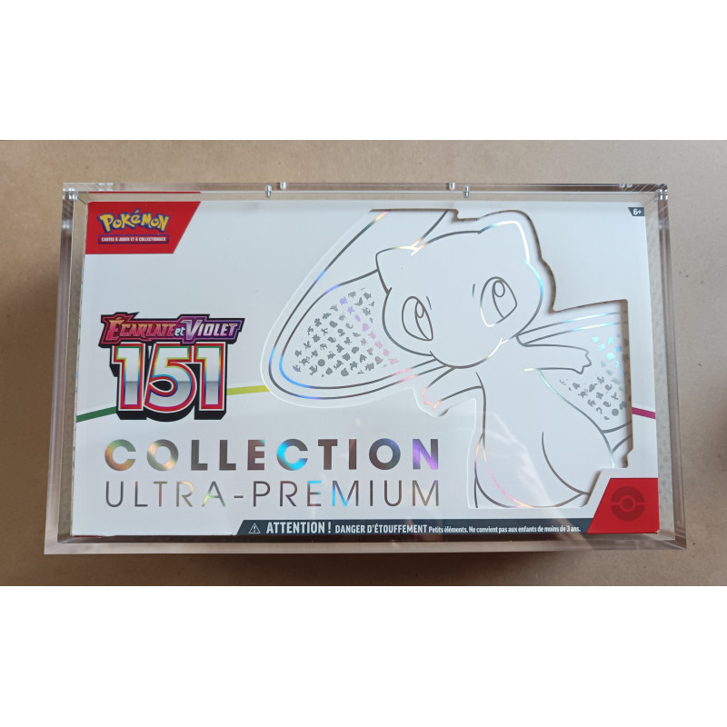 UPC MEW Protection acrylique aimantée Pokémon
