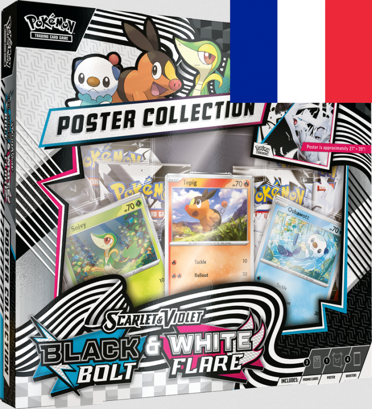 COFFRET POSTER FOUDRE NOIRE / FLAMME BLANCHE EV10.5 COFFRET POSTER FOUDRE NOIRE / FLAMME BLANCHE EV10.5