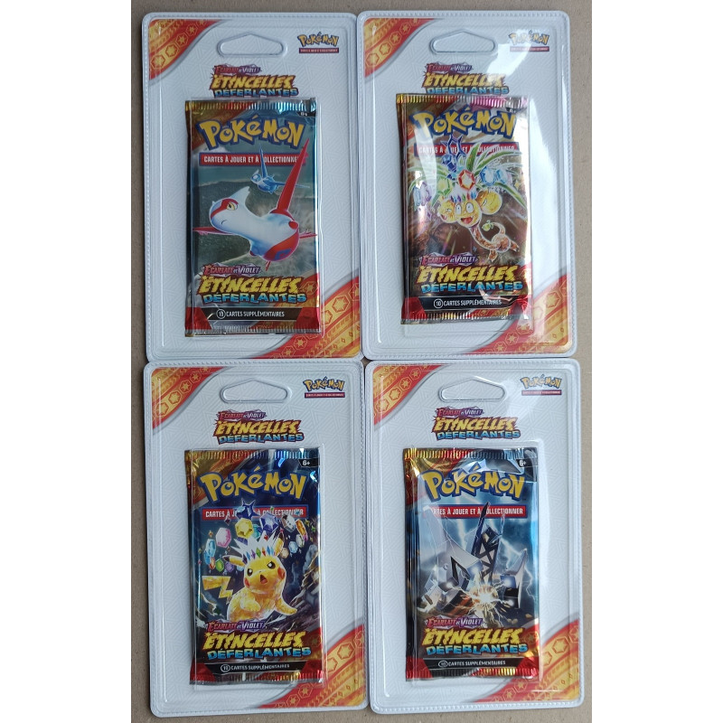 Artset Blister (Plastique) ev8 étincelles déferlantes