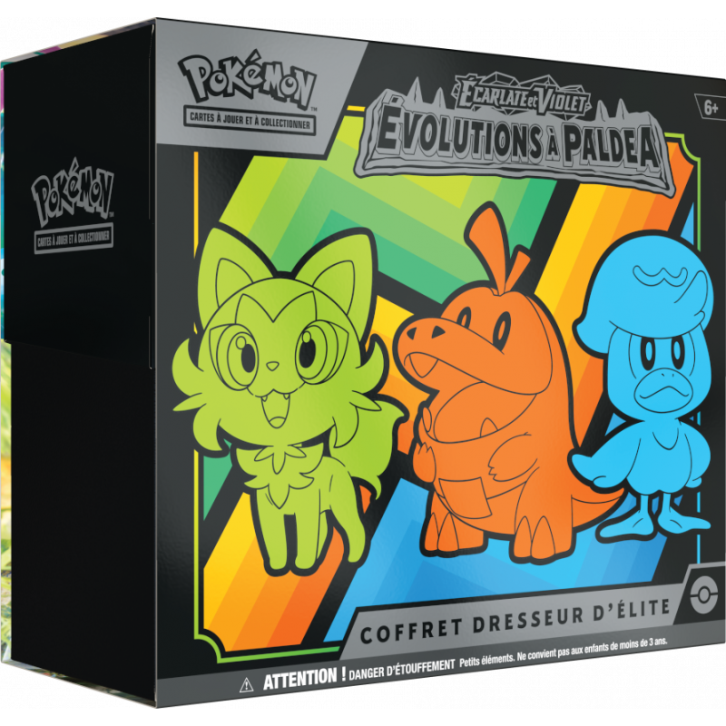 Coffret Dresseur D’élite ETB – Évolutions à Paldea EV02