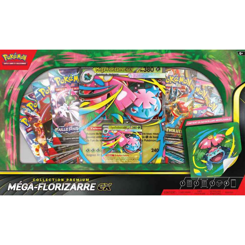 Coffret Premium Mega-Florizarre EX Coffret Premium Mega-Florizarre EX