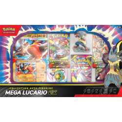 Coffret Collection figurine Méga-Lucario-ex