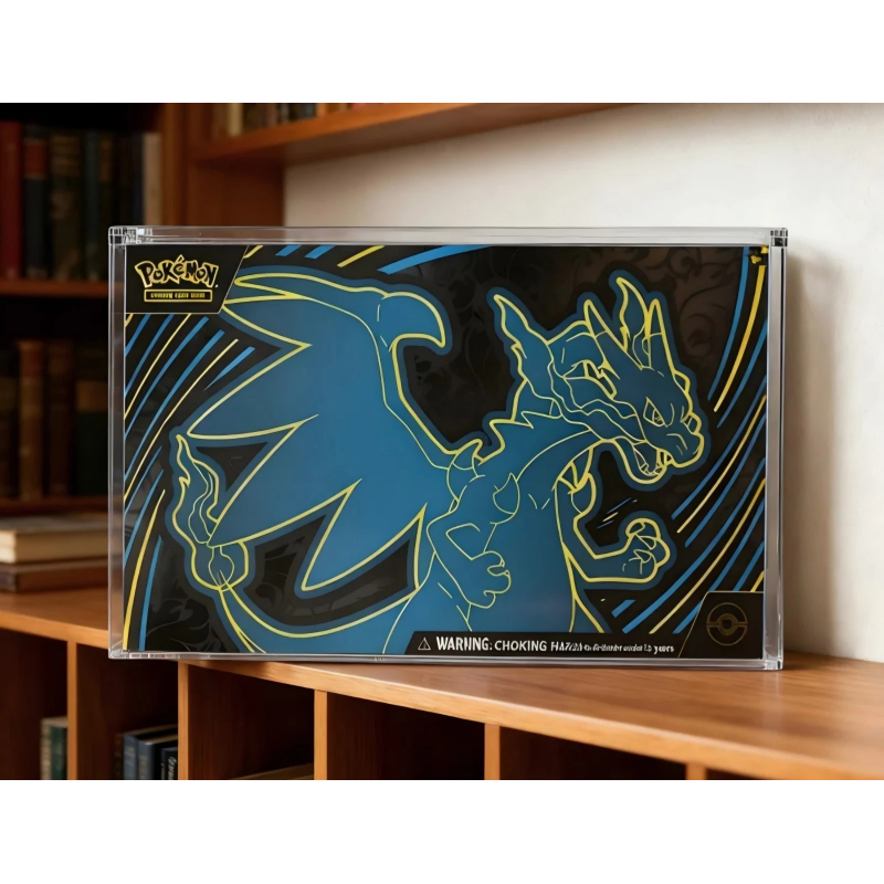 UPC MEW / DRACAUFEU Protection acrylique aimantée Pokémon