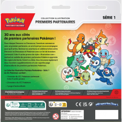 Coffret Pokémon Collection Illustration Premiers Partenaires Série 1