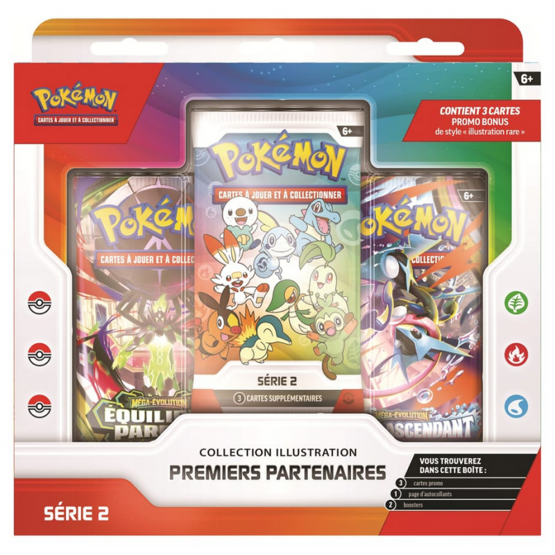 Coffret Collection illustration Premiers Partenaires Série 2