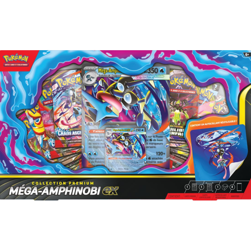 COFFRET COLLECTION PREMIUM MÉGA-AMPHINOBI EX