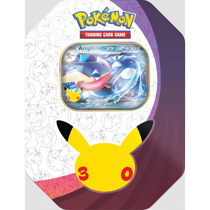 Lot de 2 Pokebox 30e Anniversaire