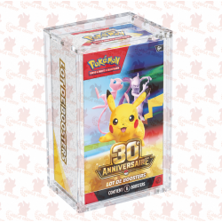 Bundle 30 ans protection acrylique aimantée Pokémon