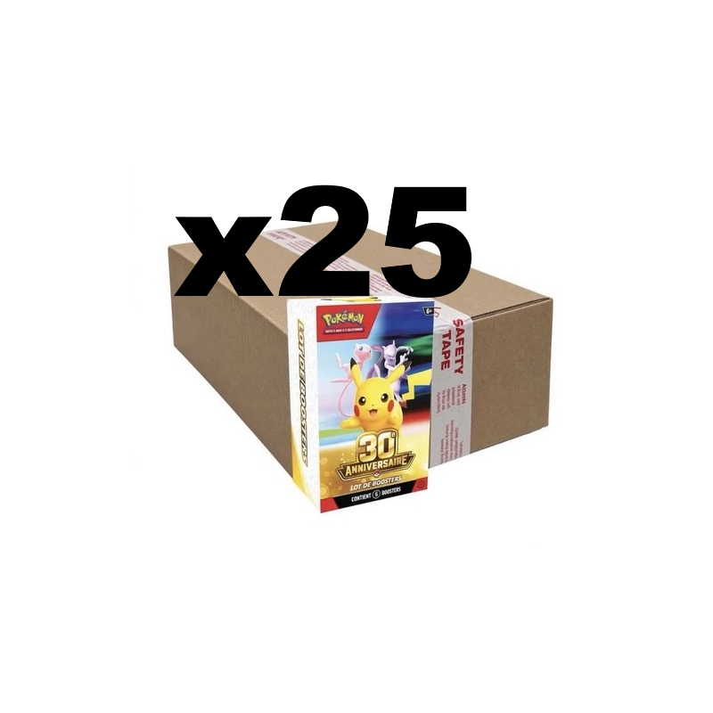 Case x25 bundle 30 ans scellé FR